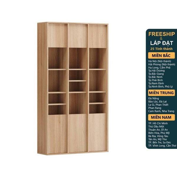 DECI, Kệ sách, Kệ trưng bày  SHE_140, 97x30x180cm, sản xuất bởi Scandi Home
