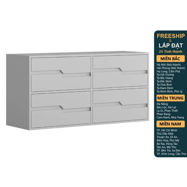 DORY, Tủ lưu trữ DRA_364, 120x40x60cm, sản xuất bởi Scandi Home