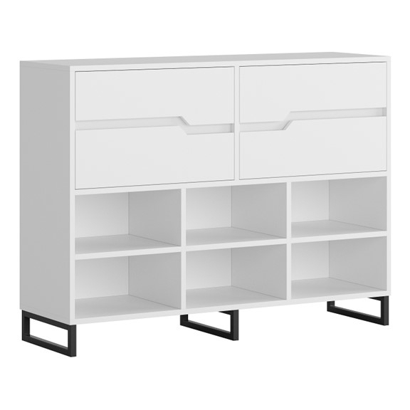 DORY, Kệ giày , lưu trữ DRA_292, 120x36x90cm, sản xuất bởi Scandi Home