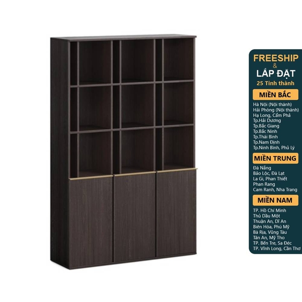LOUIS, Kệ trưng bày SHE_219, 123x35x190cm, sản xuất bởi Scandi Home