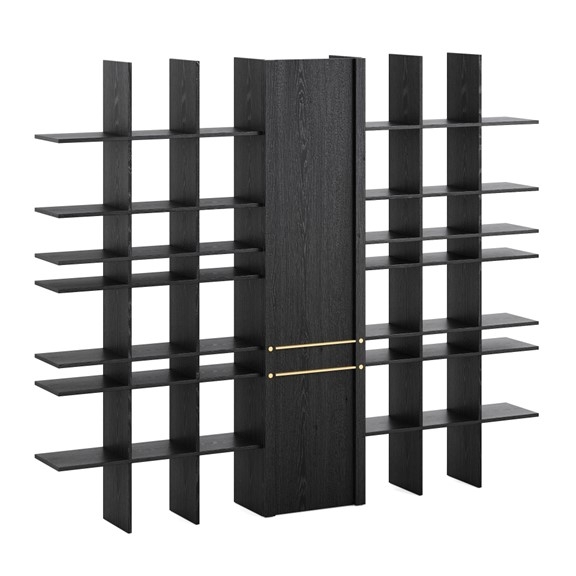 ALIZA, Kệ trưng bày SHE_216, 240x30x200cm, sản xuất bởi Scandi Home