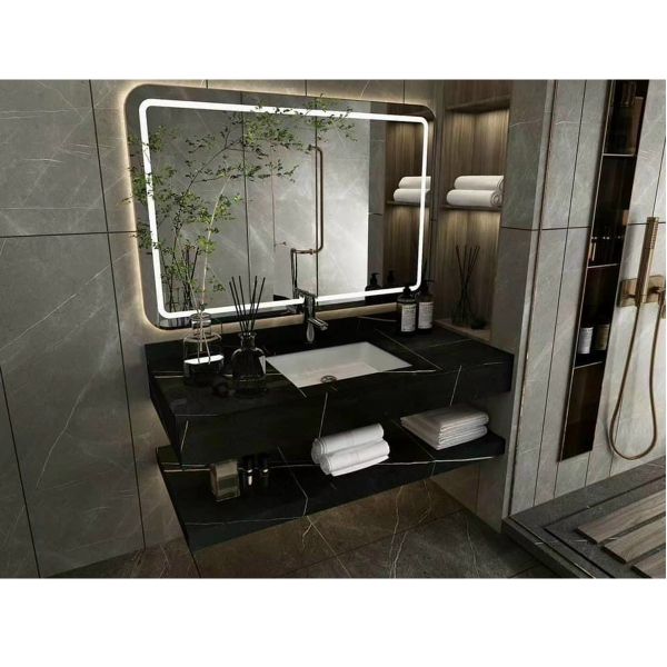Tủ Lavabo Bằng Đá 2 Tầng TC 1008BL