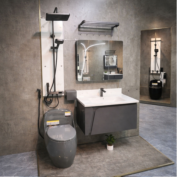 Combo Phòng Tắm RG02 VIP 9 Món - Thiết Bị Vệ Sinh Nhập Khẩu Đẳng Cấp