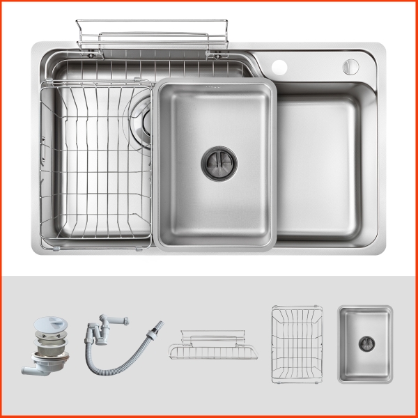 Chậu Rửa Bát Kluger KH8048SL Plus