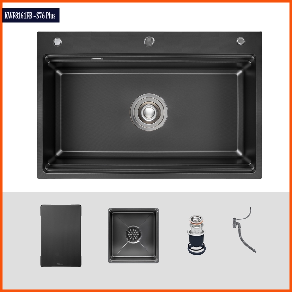 Chậu Rửa Bát Kluger KWF8161FB – S76 Plus