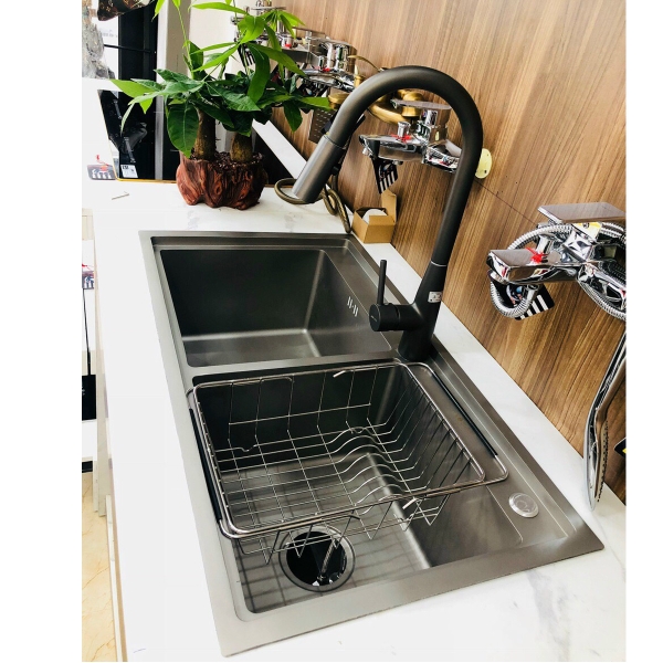 Chậu Rửa Bát Nano kb 8245A WT