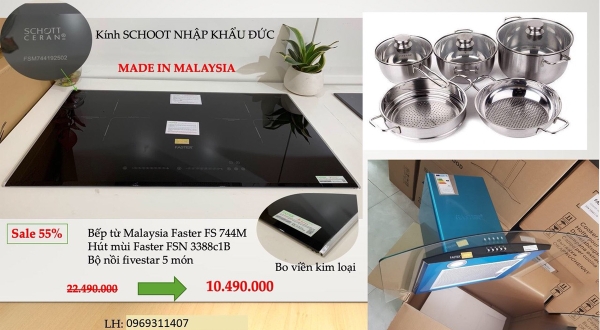 Bộ Combo Bếp Hút Malaysia 06