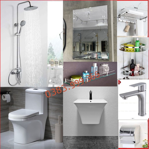Combo Phòng Tắm K509 Siêu Ưu Đãi – Hoàn Hảo
