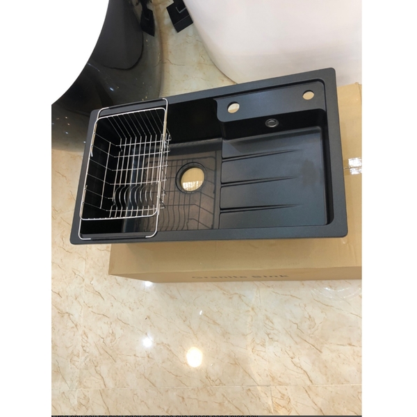 Chậu Rửa Bát Bằng Đá 1 Hố KB 7645