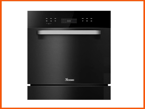 Máy Rửa Bát Texgio TGWF98SB Smart – 8-11 Bộ, Kết Nối WiFi, Diệt Khuẩn UV, Sấy Khí Nóng