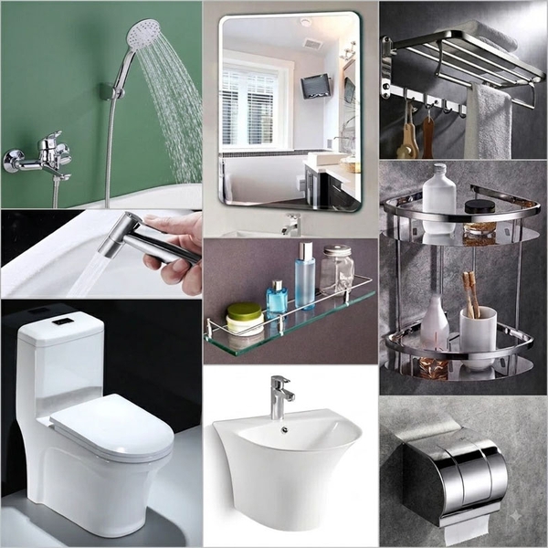 Trọn Bộ Thiết Bị Vệ Sinh Phòng Tắm SKL01