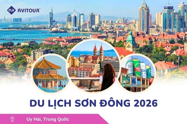 Du lịch Trung Quốc 2026: Hà Nội - Thanh Đảo - Uy Hải (No Shopping)