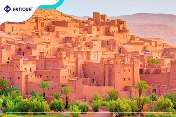 Du lịch Maroc 2023 - 2024| Casablanca - Rabat - Chefchaouen Fes - Midelt - Merzouga - Ouarzazat - Marrkech