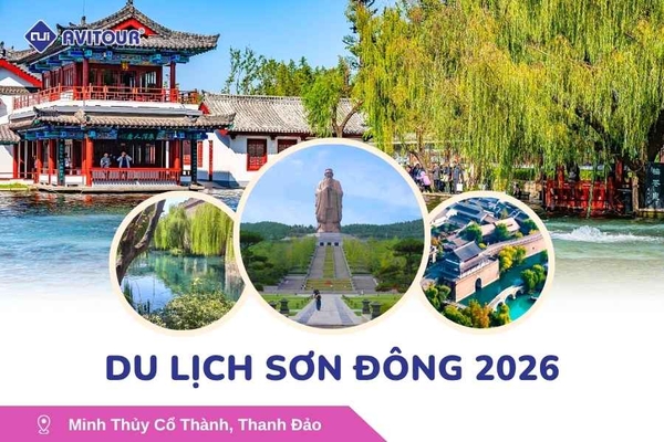 Du Lịch Trung Quốc 2026: Hà Nội - Tế Nam - Thái An - Thanh Đảo