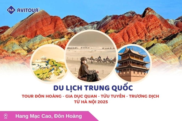 Du Lịch Trung Quốc: Tour Đôn Hoàng - Gia Dục Quan - Tửu Tuyền - Trương Dịch từ Hà Nội 2025