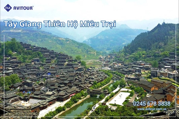 Du lịch Trung Quốc: Tour Quý Dương - Thanh Nham cổ trấn - Thiên Hộ Miêu Trại - Đan Trại Vạn Đạt - Lệ Ba từ Hà Nội 2025