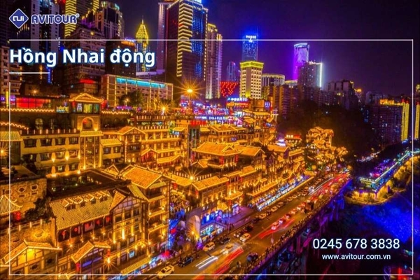 Du lịch Trung Quốc: Tour Trùng Khánh - Từ Khí Khẩu cổ trấn - Hồng Nhai Động - Công viên gấu trúc - Tịnh Thổ A Bá - Ngõ rộng ngõ hẹp - Thành Đô - Cửu Trại Câu từ Hà Nội 2025