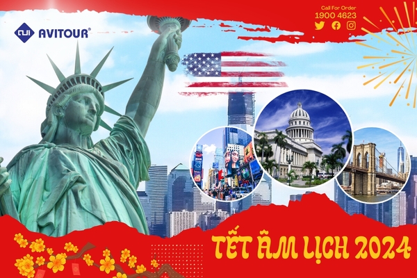 Du lịch Mỹ Tết Âm Lịch 2024| New York – Philadelphia – Delaware - Washington DC – Las Vegas – Grand Canyon (Đại Vực) – Los Angeles – Universal Studio – San Diego – Solvang – San Jose – San Francisco