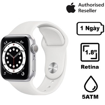 Apple Watch Series 6 44mm (GPS) Viền Nhôm Dây Cao Su