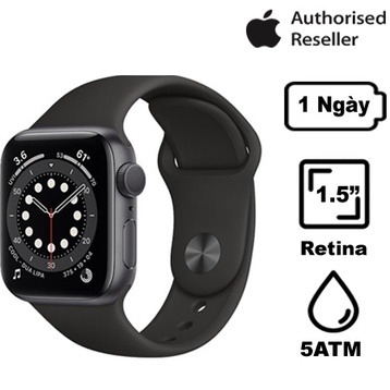 Apple Watch Series 6 40mm (GPS) Viền Nhôm Dây Cao Su
