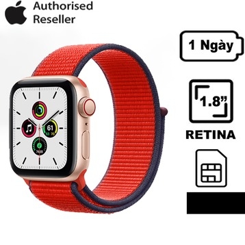 Apple Watch SE 44mm (4G) Viền Nhôm - Dây Vải