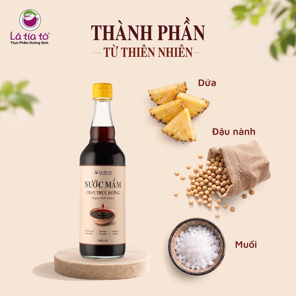 Nước mắm chay thực dưỡng