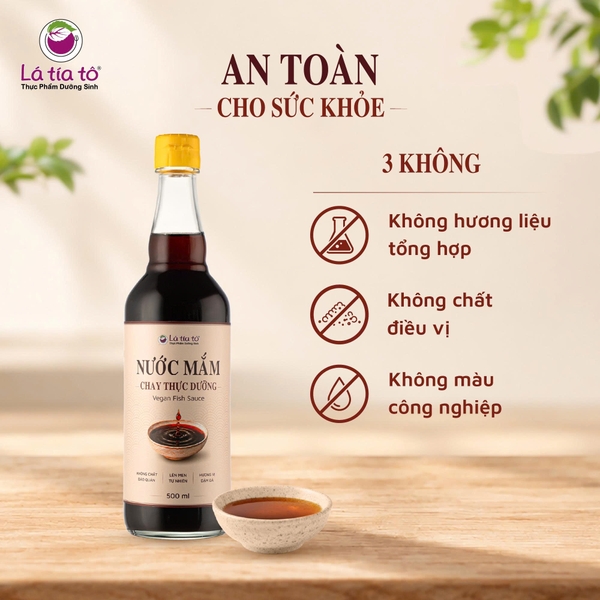 Nước mắm chay thực dưỡng