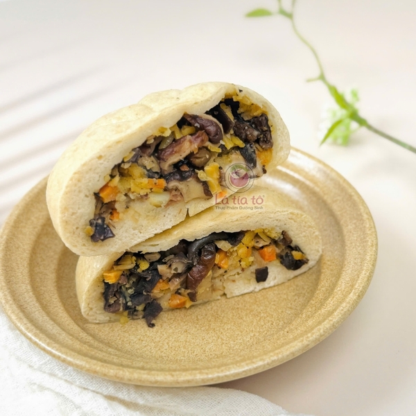 Bánh bao nguyên cám đông lạnh