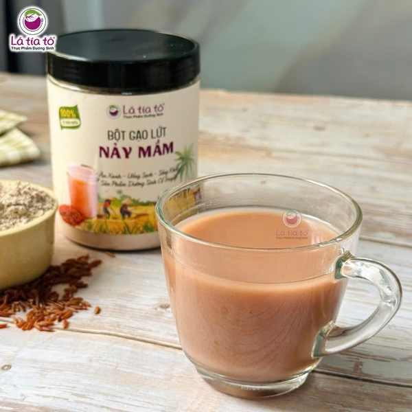 Bột gạo lứt nảy mầm