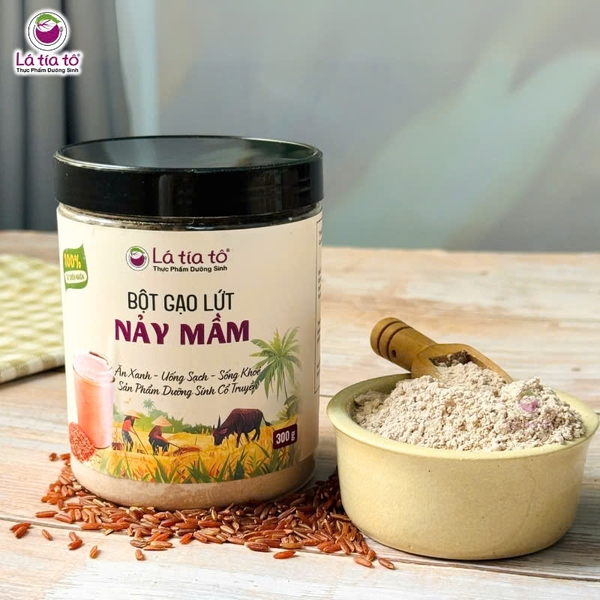 Bột gạo lứt nảy mầm