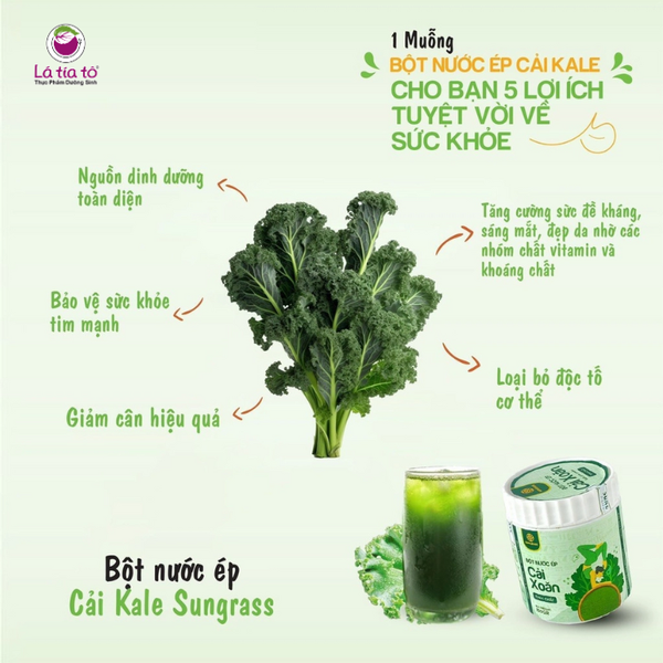 Bột nước ép cải xoăn Sungrass