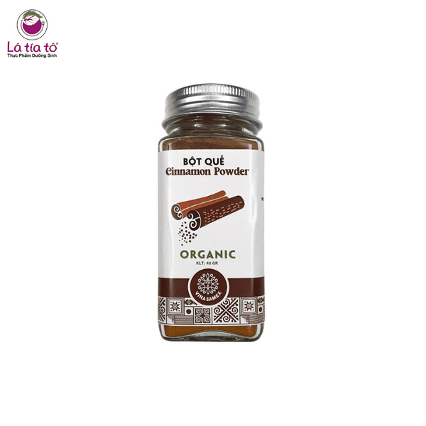 Bột quế hữu cơ Vinasamex