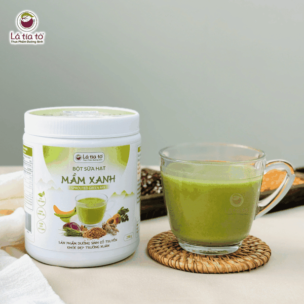Bột sữa hạt mầm xanh