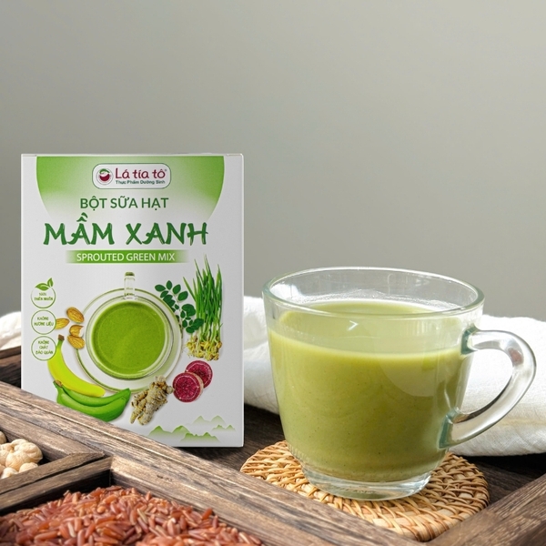 Bột sữa hạt mầm xanh ( Hộp giấy )