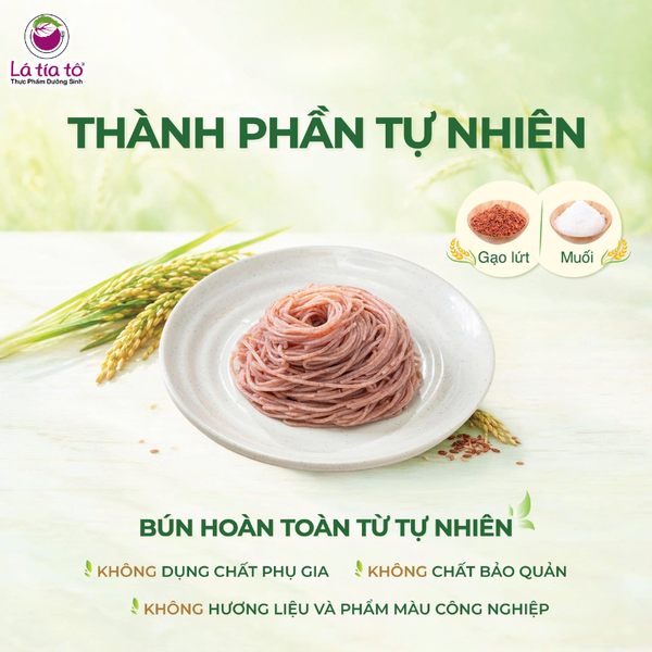 Bún gạo lứt ăn liền