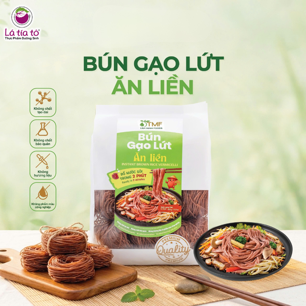 Bún gạo lứt ăn liền