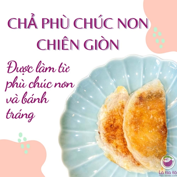 Chả phù chúc đông lạnh/trứng chiên chay
