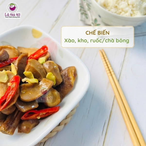 Chân Nấm Hương Khô