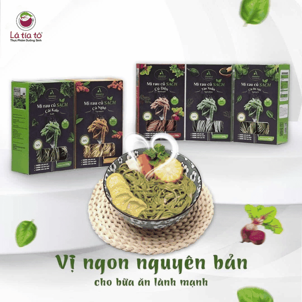 Mì tươi sấy lạnh Ahamaisa -Kale