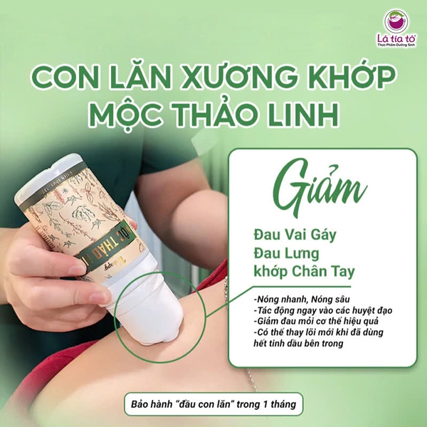 Con Lăn Massage Cổ Vai Gáy Mộc Thảo Linh