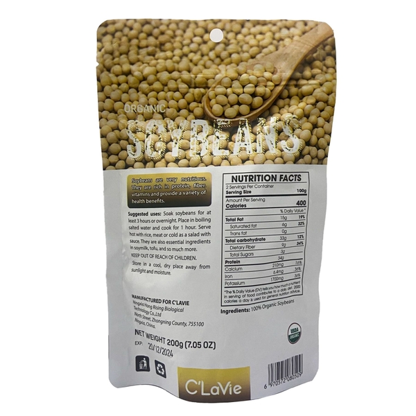 Đậu nành hữu cơ