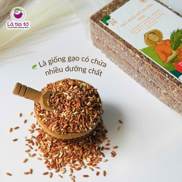 Gạo Ngọc Đỏ Hương Dứa