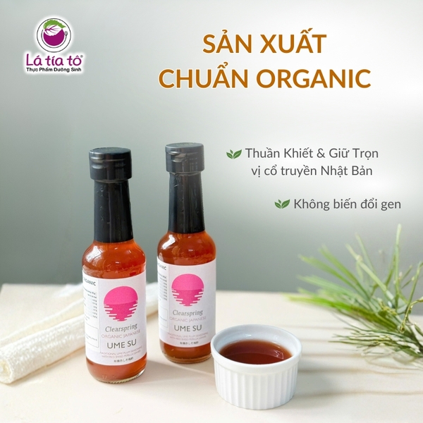 Giấm Mơ Organic Nhật Bản