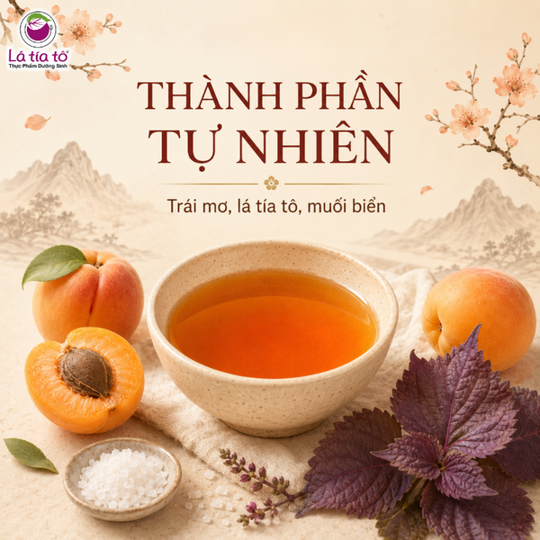 Giấm mơ Tía Tô