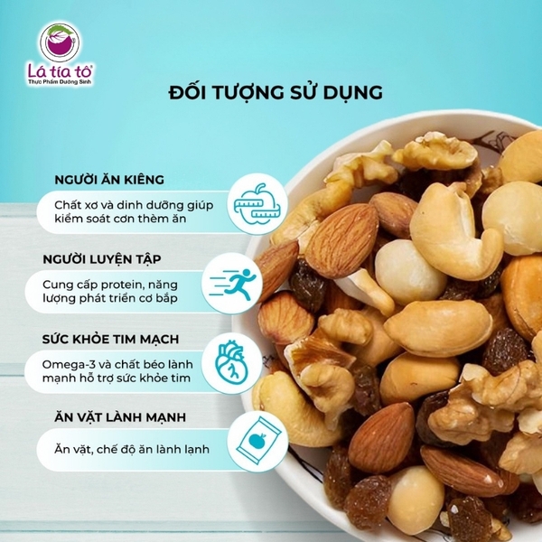 Healthy Mix 07 Loại Hạt ( Macca, Hạnh Nhân, Óc Chó Vàng, Óc Chó Đỏ, Hạt Điều, Hạt Bí Xanh, Dẻ Cười )