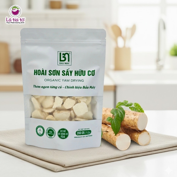 Hoài sơn ( củ mài ) sấy lát hữu cơ