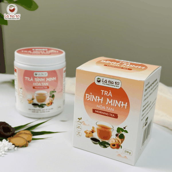 Trà bình minh hoà tan