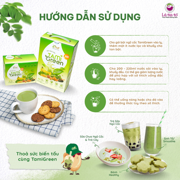 Bột ngũ cốc Tami Green