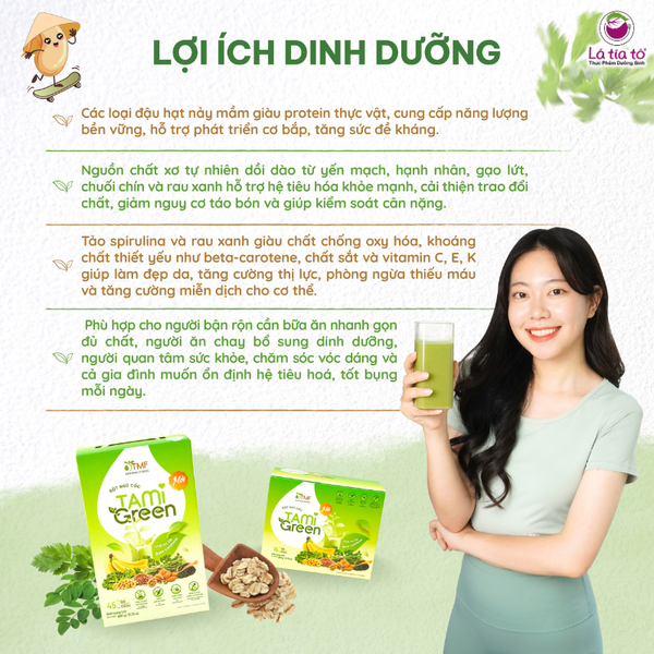 Bột ngũ cốc Tami Green
