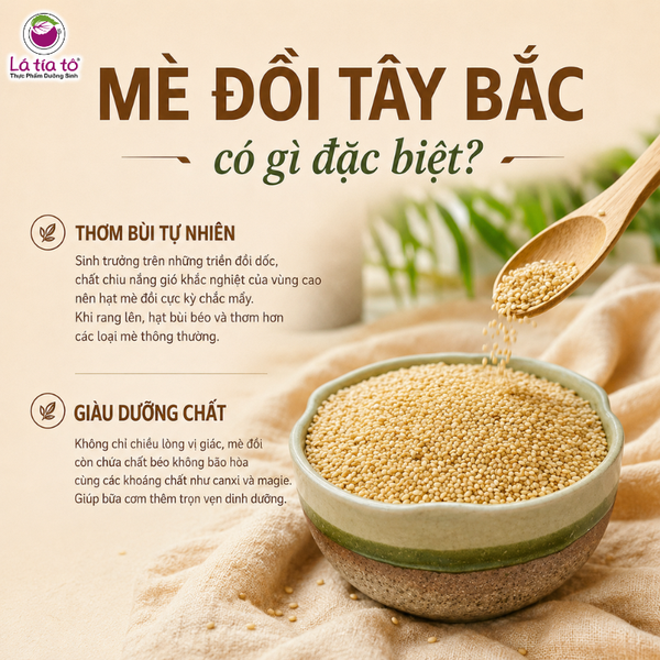 Mè đồi rang Tây Bắc